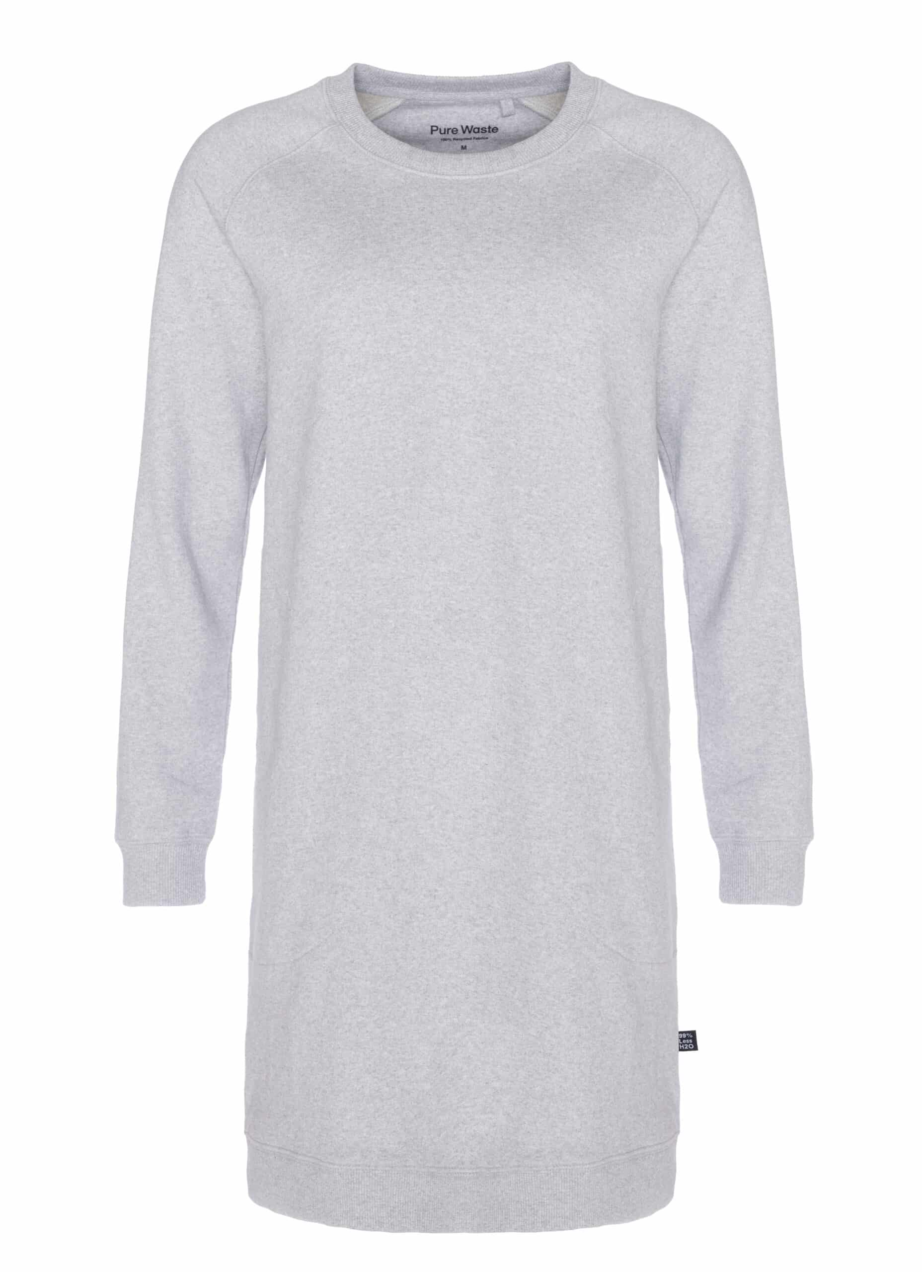 SWD92-purewaste-sweatshirtdress-greymelange-01
