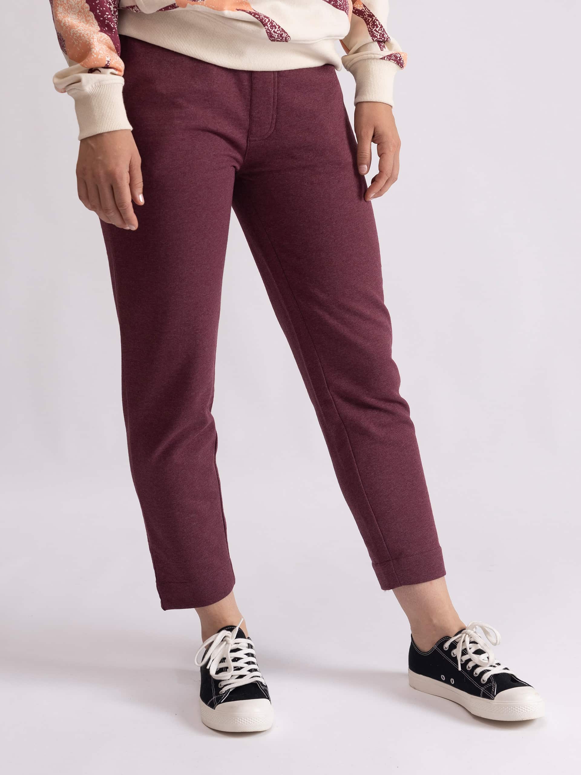 pantsburgundy