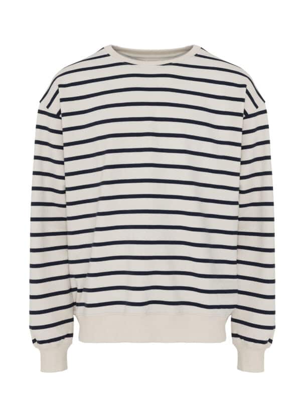 Striped Loose Fit Sweatshirt